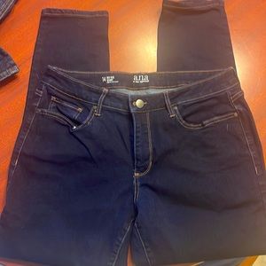 ana size 14 Mid Rise skinny jeans. Dark blue. Brand new, never worn.